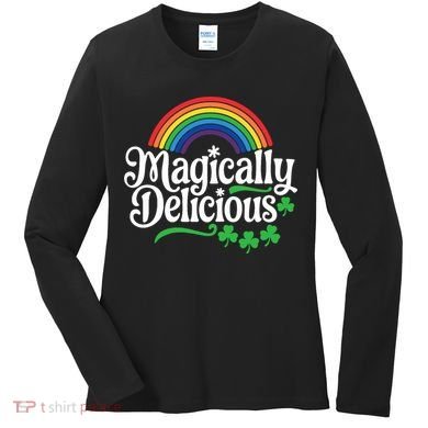 Magically Deliciousst Patricks Day Women's Long Sleeve Shirt