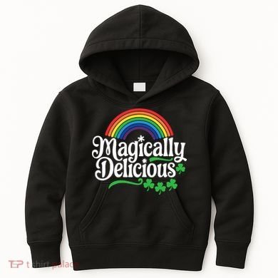 Magically Deliciousst Patricks Day Kids Hoodie