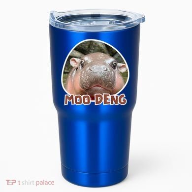 Moo Deng Pygmy Hippopotamus Funny Meme Tumbler