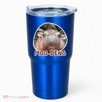 Moo Deng Pygmy Hippopotamus Funny Meme Tumbler thumb 0