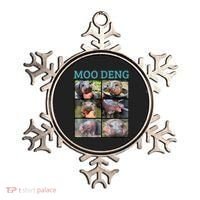 Moo Deng Picture Meme Funny Hippo Ornament thumb 0