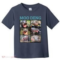 Moo Deng Picture Meme Funny Hippo Toddler T-Shirt thumb 0