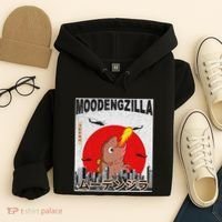 Moo Deng Pygmy Hippopotamus Funny Moodengzilla Hoodie thumb 4