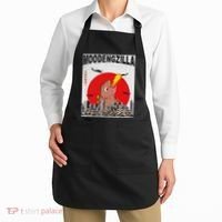 Moo Deng Pygmy Hippopotamus Funny Moodengzilla Apron thumb 2