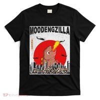 Moo Deng Pygmy Hippopotamus Funny Moodengzilla T-Shirt thumb 0