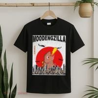 Moo Deng Pygmy Hippopotamus Funny Moodengzilla T-Shirt thumb 2