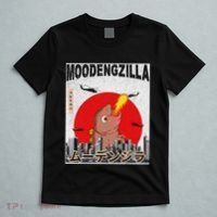 Moo Deng Pygmy Hippopotamus Funny Moodengzilla T-Shirt thumb 5