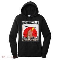 Moo Deng Pygmy Hippopotamus Funny Moodengzilla Women's Hoodie thumb 0