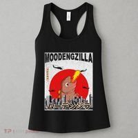 Moo Deng Pygmy Hippopotamus Funny Moodengzilla Women's Tank Top thumb 3