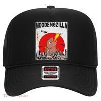 Moo Deng Pygmy Hippopotamus Funny Moodengzilla Hat thumb 0