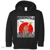 Moo Deng Pygmy Hippopotamus Funny Moodengzilla Toddler Hoodie thumb 0