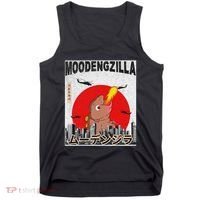 Moo Deng Pygmy Hippopotamus Funny Moodengzilla Tank Top thumb 0