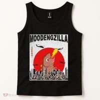 Moo Deng Pygmy Hippopotamus Funny Moodengzilla Tank Top thumb 2