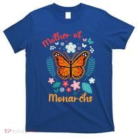 MotherS Day Queen Mom Mother Of Monarchs Powerful Gift T-Shirt thumb 0
