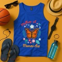 MotherS Day Queen Mom Mother Of Monarchs Powerful Gift Tank Top thumb 4