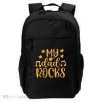 My Dad Rocks Musicial Backpack thumb 0