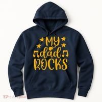 My Dad Rocks Musicial Hoodie thumb 0