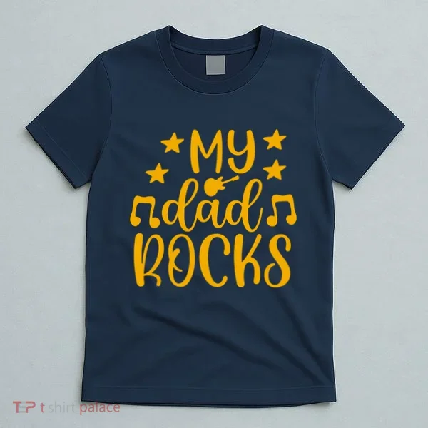 My Dad Rocks Musicial T-Shirt