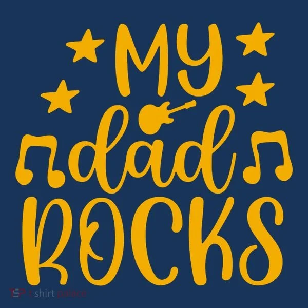 My Dad Rocks Musicial T-Shirt