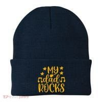 My Dad Rocks Musicial Beanie thumb 0