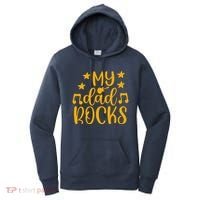 My Dad Rocks Musicial Women's Hoodie thumb 0