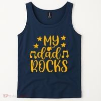 My Dad Rocks Musicial Tank Top thumb 2