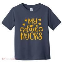 My Dad Rocks Musicial Toddler T-Shirt thumb 0