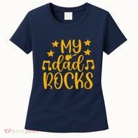 My Dad Rocks Musicial Women's T-Shirt thumb 0