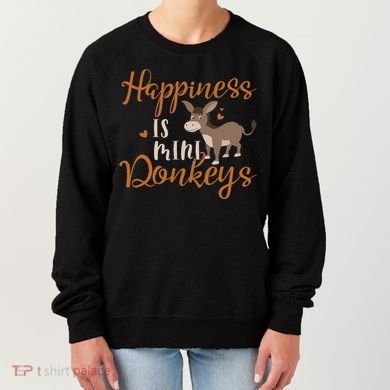 Miniature Donkeys Rancher Farmer Mini Donkey Lover Gift Women's Sweatshirt