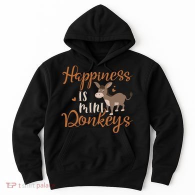 Miniature Donkeys Rancher Farmer Mini Donkey Lover Gift Hoodie