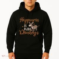 Miniature Donkeys Rancher Farmer Mini Donkey Lover Gift Hoodie thumb 2