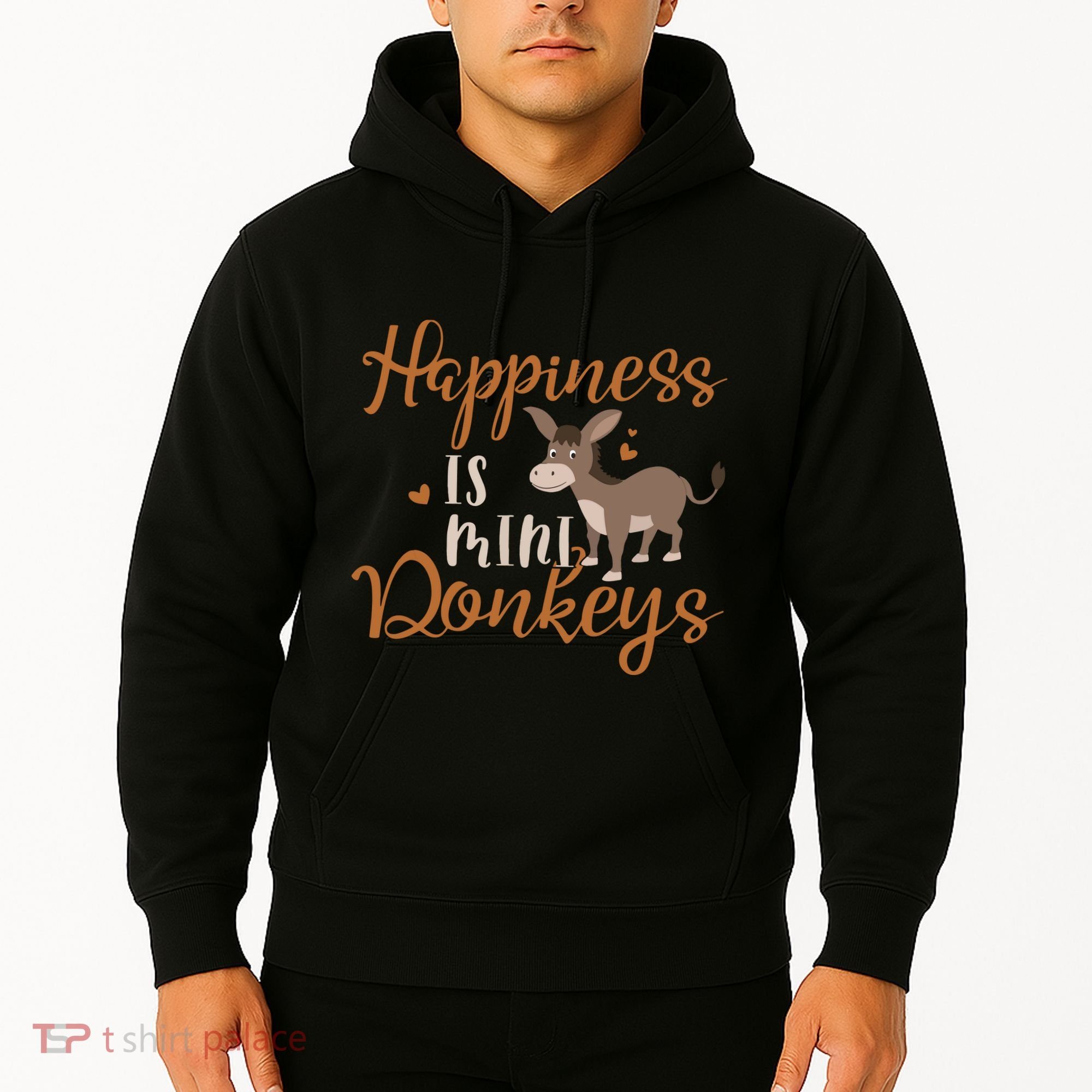 Miniature Donkeys Rancher Farmer Mini Donkey Lover Gift Hoodie