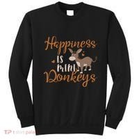 Miniature Donkeys Rancher Farmer Mini Donkey Lover Gift Sweatshirt thumb 0