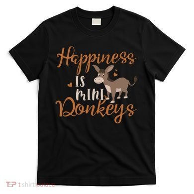 Miniature Donkeys Rancher Farmer Mini Donkey Lover Gift T-Shirt