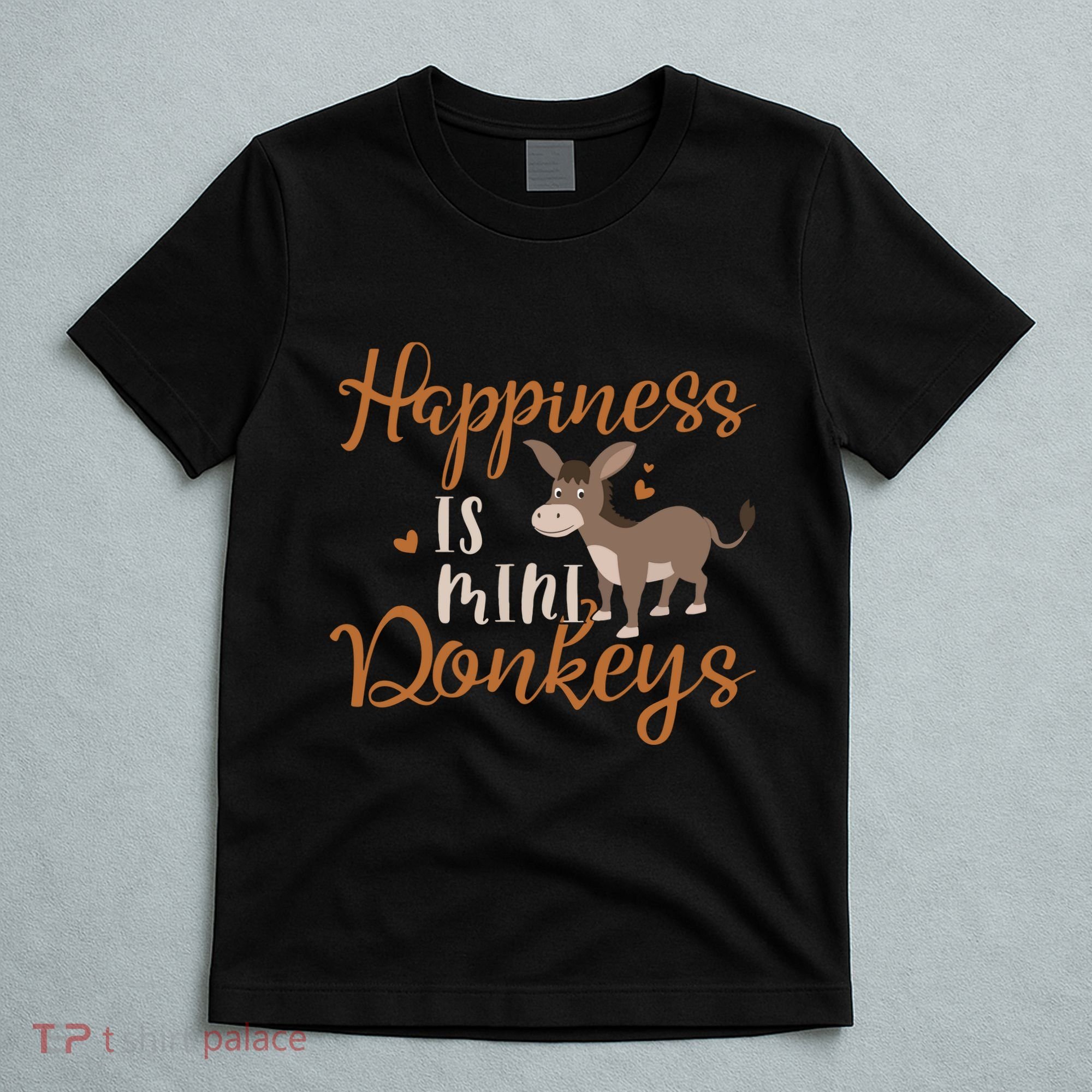 Miniature Donkeys Rancher Farmer Mini Donkey Lover Gift T-Shirt