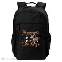 Miniature Donkeys Rancher Farmer Mini Donkey Lover Gift Backpack thumb 0