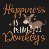 Miniature Donkeys Rancher Farmer Mini Donkey Lover Gift Coaster thumb 2