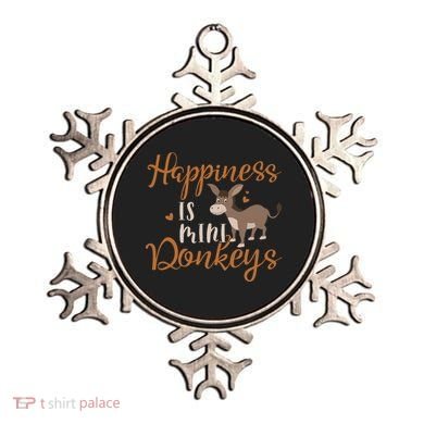 Miniature Donkeys Rancher Farmer Mini Donkey Lover Gift Ornament