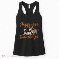 Miniature Donkeys Rancher Farmer Mini Donkey Lover Gift Women's Tank Top thumb 0