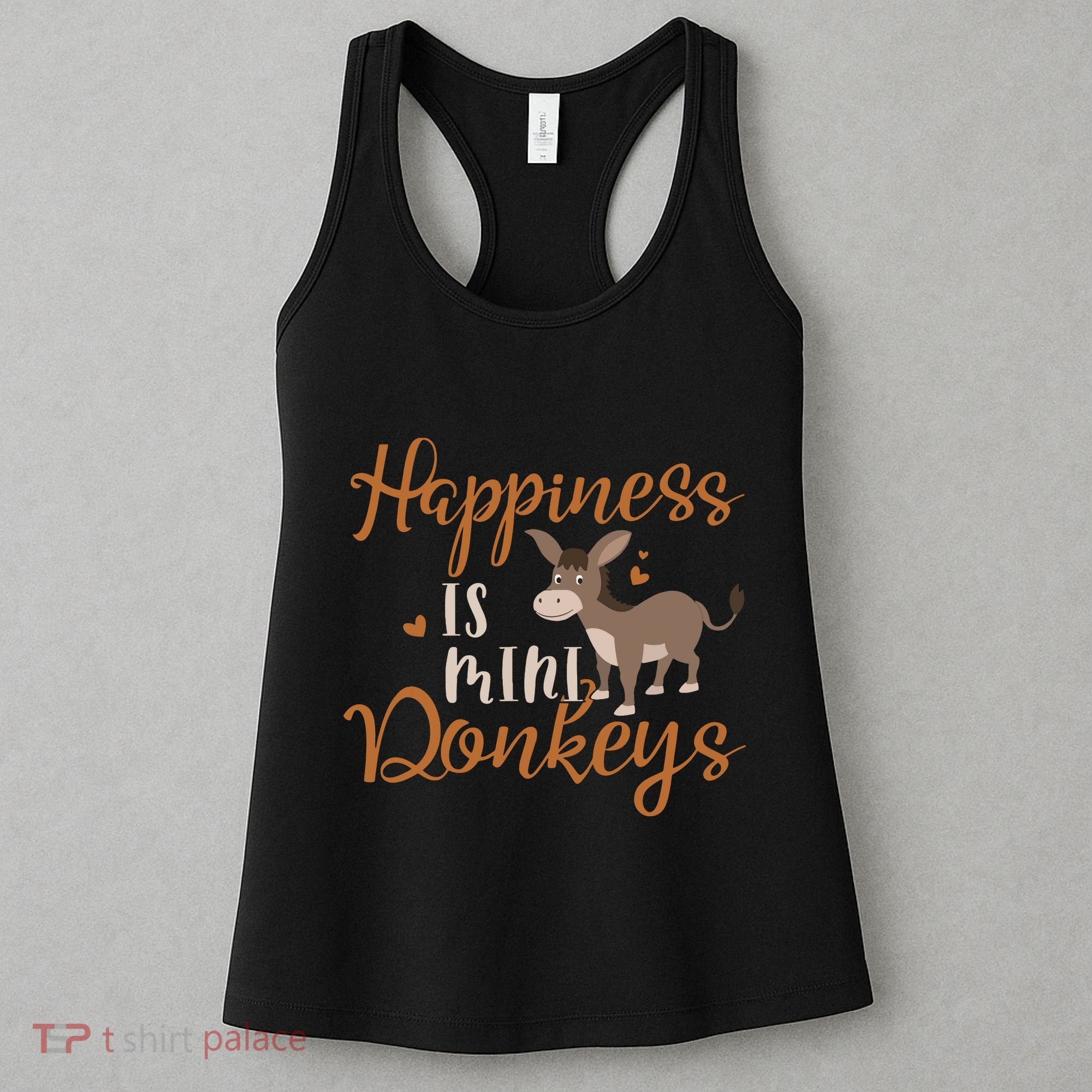 Miniature Donkeys Rancher Farmer Mini Donkey Lover Gift Women's Tank Top