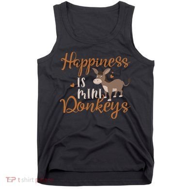 Miniature Donkeys Rancher Farmer Mini Donkey Lover Gift Tank Top