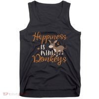 Miniature Donkeys Rancher Farmer Mini Donkey Lover Gift Tank Top thumb 0