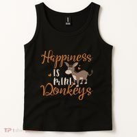 Miniature Donkeys Rancher Farmer Mini Donkey Lover Gift Tank Top thumb 2