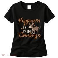 Miniature Donkeys Rancher Farmer Mini Donkey Lover Gift Women's T-Shirt thumb 0