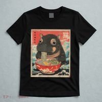Moo Deng Ramen Japanese Vintage Moo Deng Japanese Noodles T-Shirt thumb 5