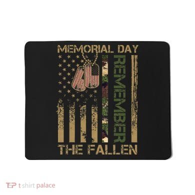 Memorial Day Remember The Fallen Veteran Military Vintage Mousepad