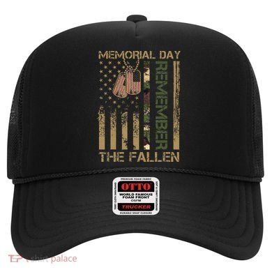 Memorial Day Remember The Fallen Veteran Military Vintage Hat