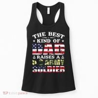 Military Dad Raised A U.S Army Soldier Women's Tank Top thumb 0