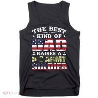 Military Dad Raised A U.S Army Soldier Tank Top thumb 0