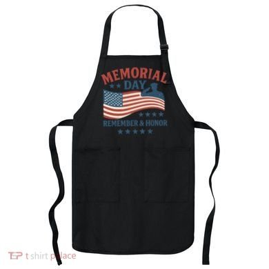 Memorial Day Remember & Honor Apron